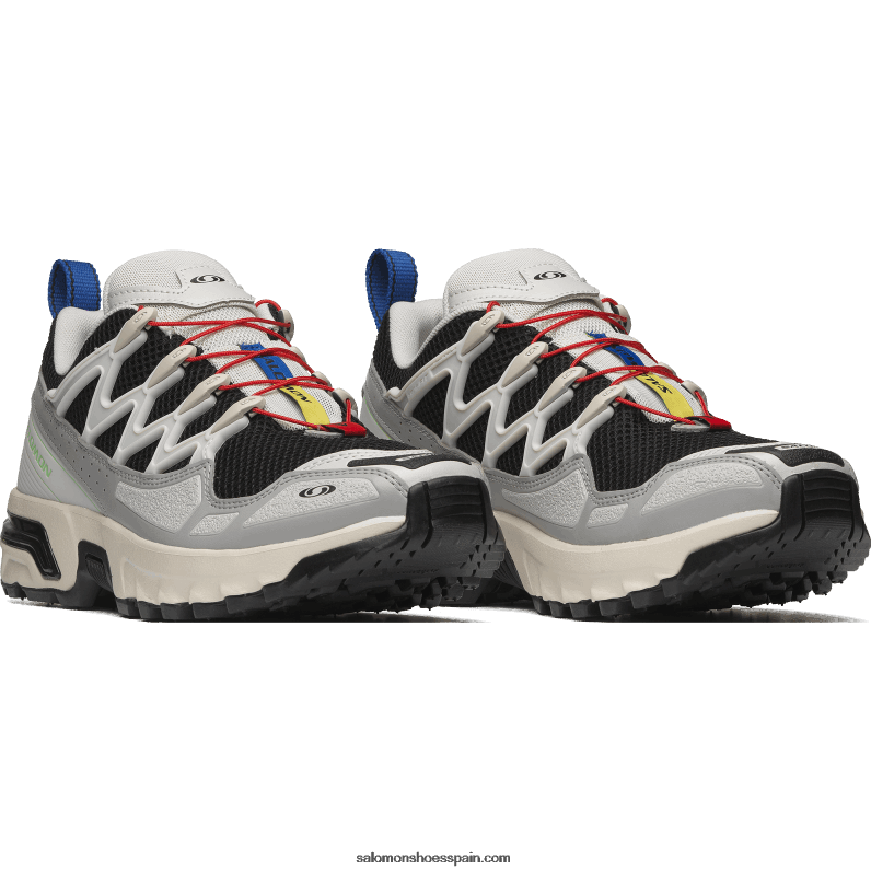 zapatos deportivos de hombre - acs + og Salomon 00B0PZ67 negro/roca lunar/aleación