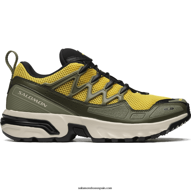zapatos deportivos de hombre - acs + og Salomon 00B0PZ68 ranúnculo/oliva noche/negro