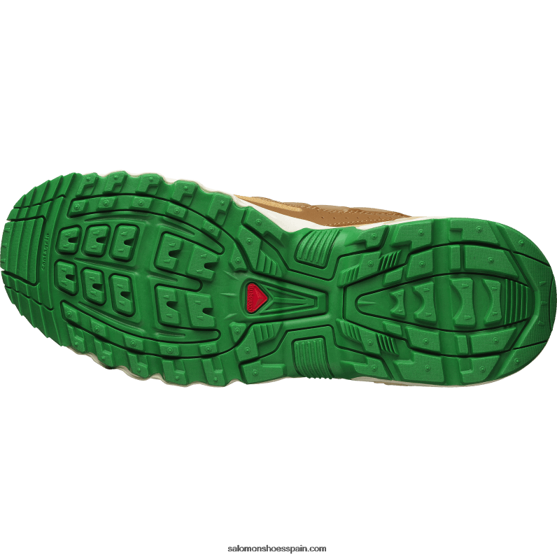 zapatos deportivos de hombre - acs + og Salomon 00B0PZ69 chicloso/caucho/verde alegre