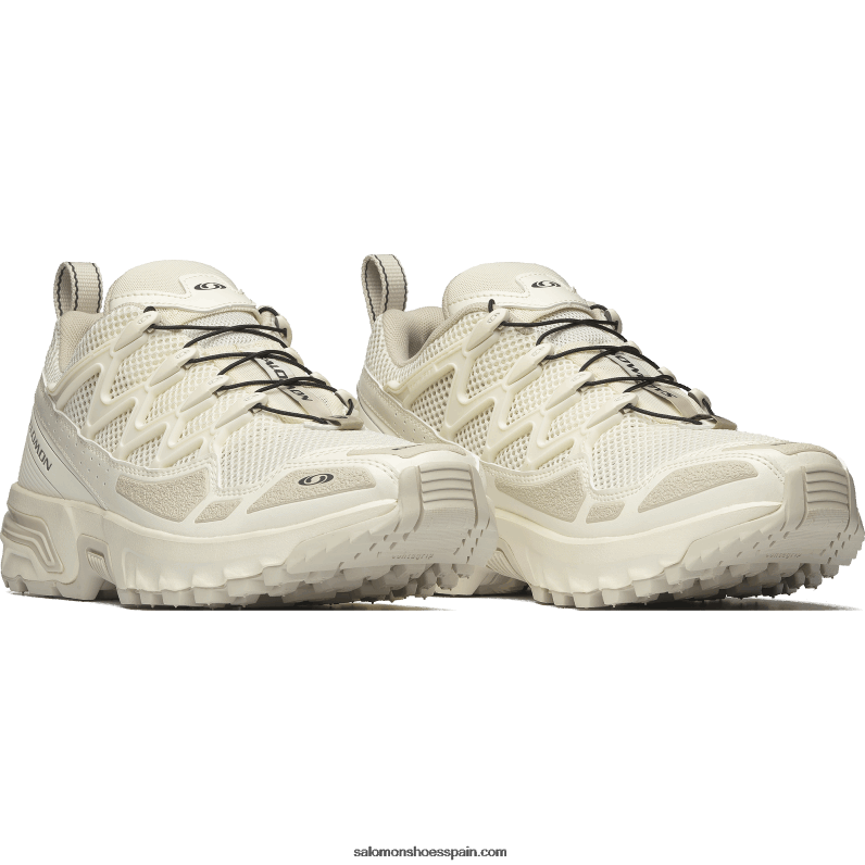 zapatos deportivos de hombre - acs + og Salomon 00B0PZ70 vainilla hielo/ébano/ftw plata