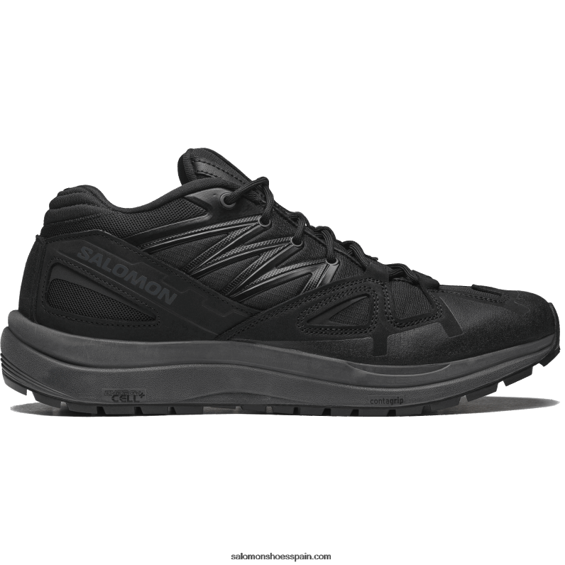 zapatos deportivos de hombre - odyssey 1 cuero avanzado Salomon 00B0PZ220 negro/ébano