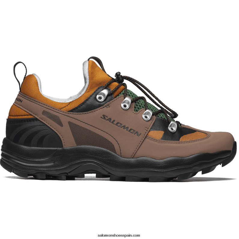 zapatos deportivos de hombre - raid wind 75th Salomon 00B0PZ161 roble dorado/bellota/negro