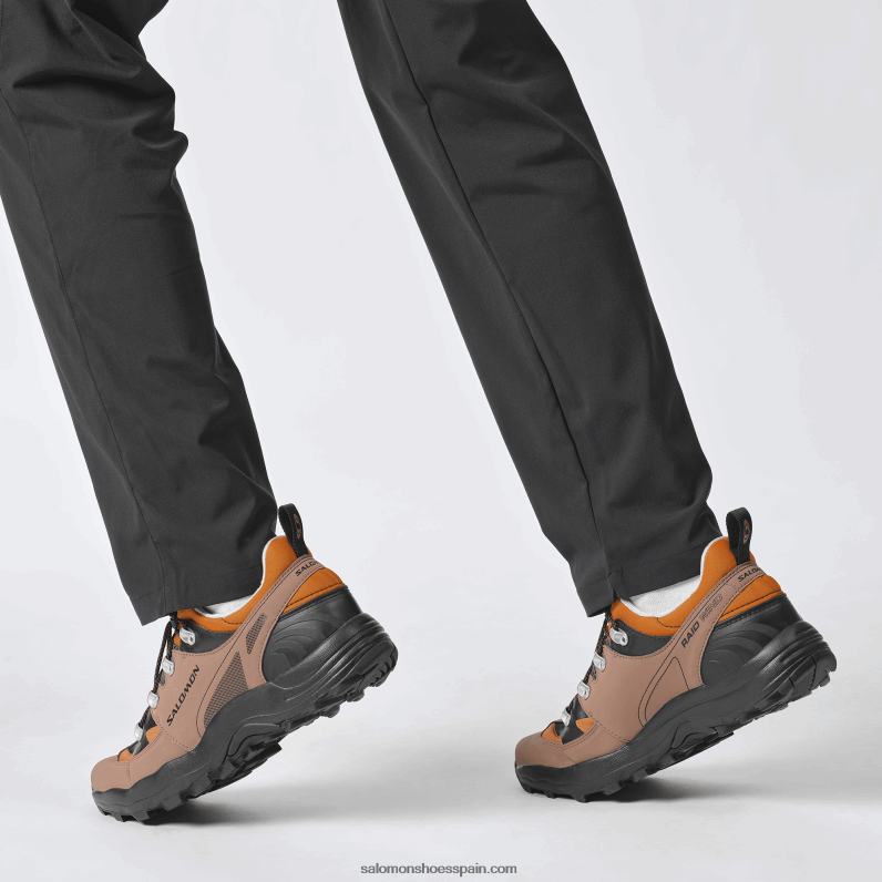zapatos deportivos de hombre - raid wind 75th Salomon 00B0PZ161 roble dorado/bellota/negro