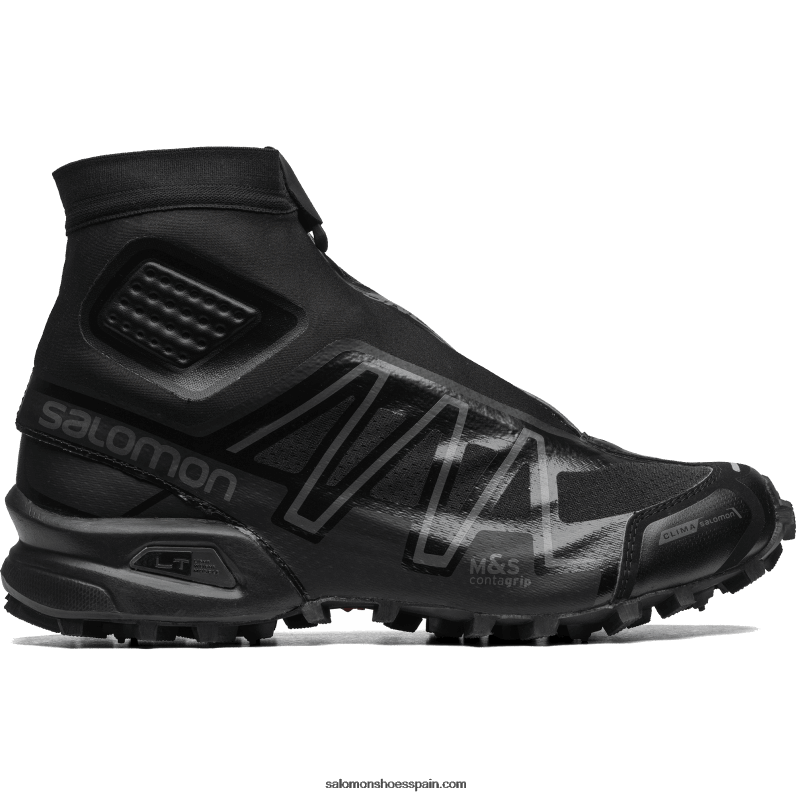 zapatos deportivos de hombre - snowcross Salomon 00B0PZ128 negro/imán