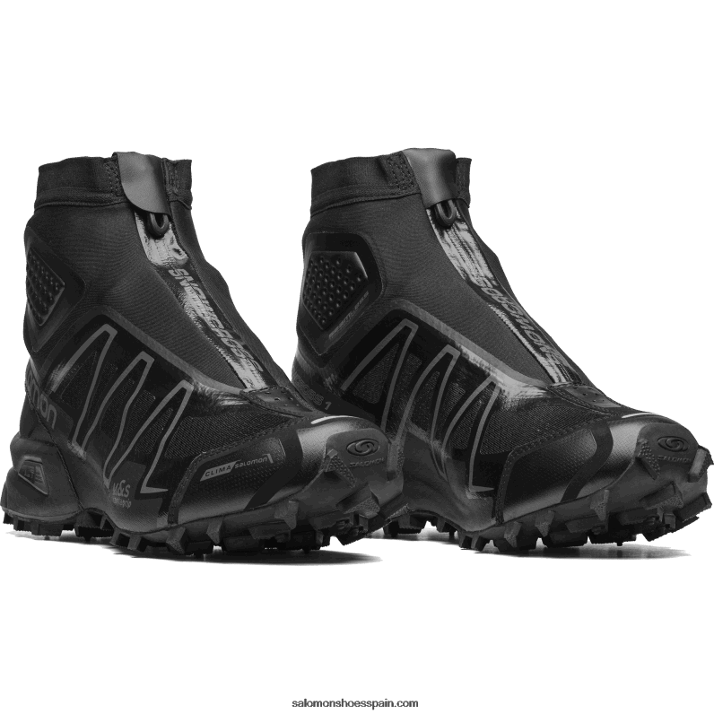 zapatos deportivos de hombre - snowcross Salomon 00B0PZ128 negro/imán