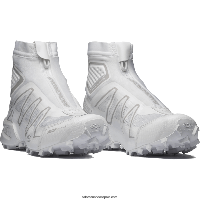 zapatos deportivos de hombre - snowcross Salomon 00B0PZ129 roca blanca/luna