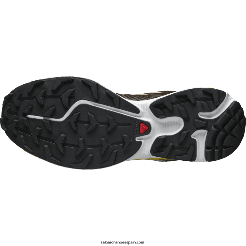 zapatos deportivos de hombre - xt-4 Salomon 00B0PZ217 delicioso/toffee/imperio amarillo