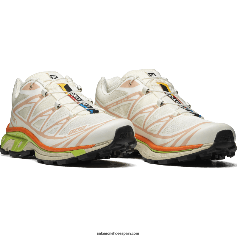 zapatos deportivos de hombre - xt-6 Salomon 00B0PZ82 hielo vainilla/gris pluma/nube rosa