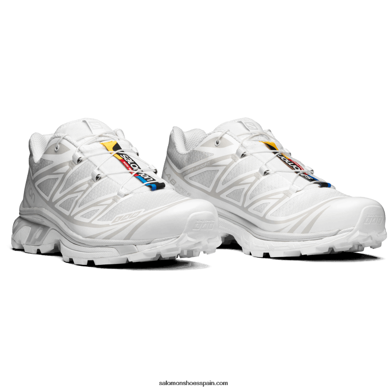 zapatos deportivos de hombre - xt-6 Salomon 00B0PZ83 roca blanca/luna