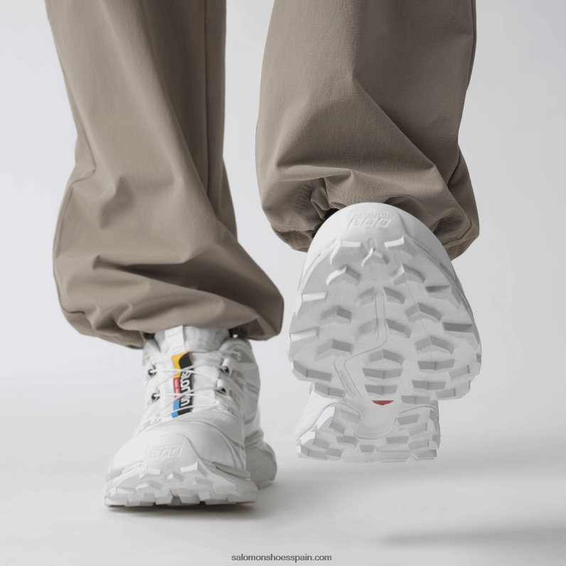 zapatos deportivos de hombre - xt-6 Salomon 00B0PZ83 roca blanca/luna