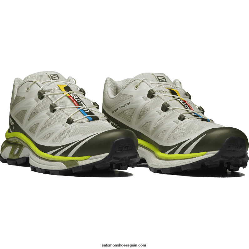 zapatos deportivos de hombre - xt-6 Salomon 00B0PZ84 roca lunar/imán/epsom