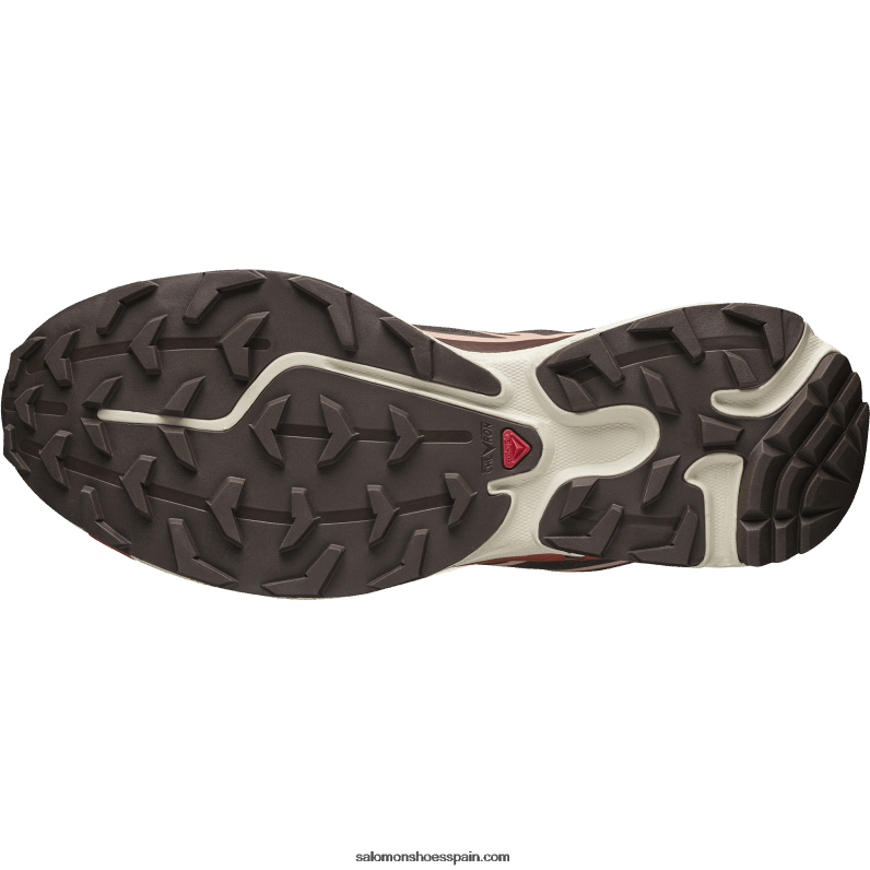 zapatos deportivos de hombre - xt-6 Salomon 00B0PZ87 delicioso/chocolate fondant/melocotón beige