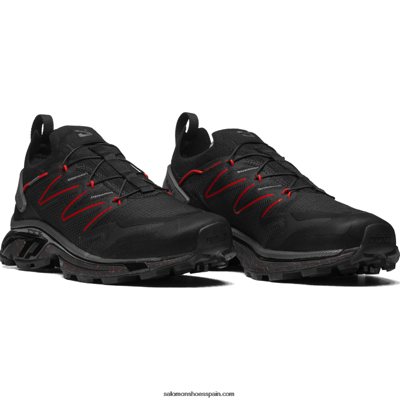 zapatos deportivos de hombre - xt-rush 2 Salomon 00B0PZ106 negro/imán/rojo fuego