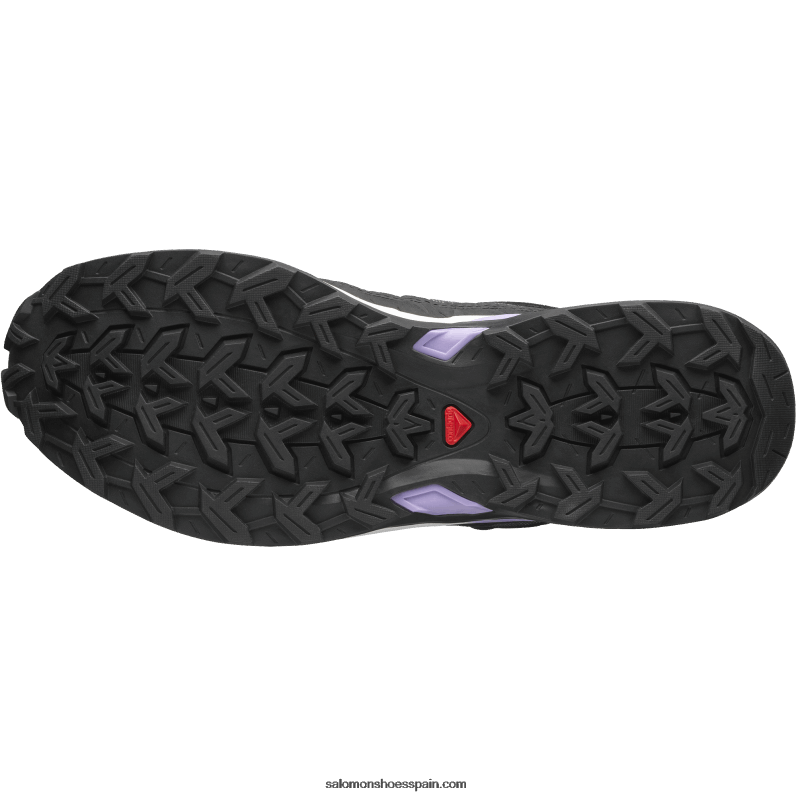 zapatos deportivos para hombres - refugio de cuero bajo Salomon 00B0PZ172 negro/blanco/pátina verde