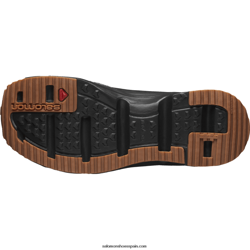 zapatos deportivos para hombres - rx slide leather advanced Salomon 00B0PZ183 negro/goma8