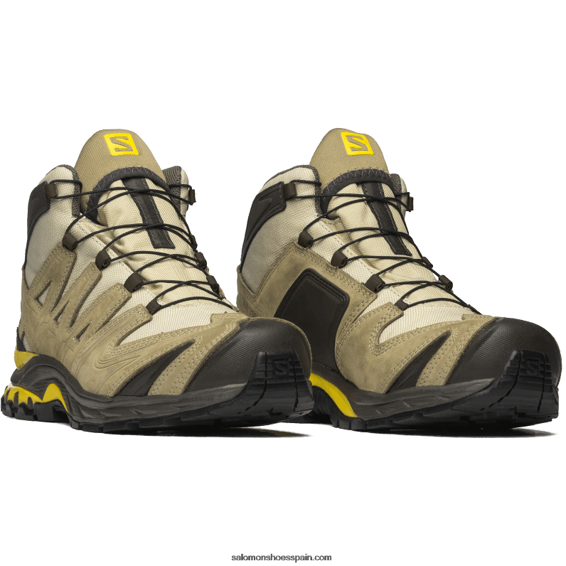 zapatos deportivos para hombres - xa pro 3d mid gore-tex para una mejor tienda de regalos Salomon 00B0PZ137 safari/kelp/amarillo imperio