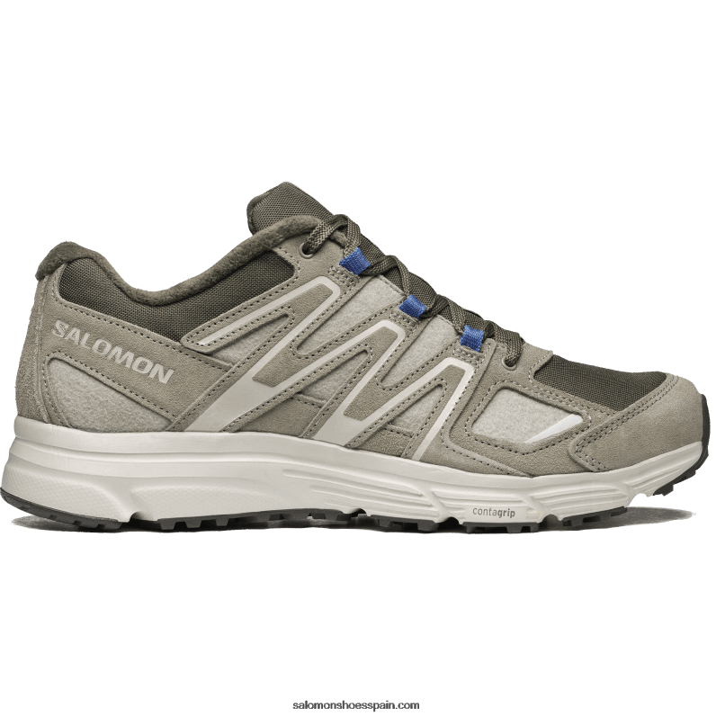 zapatos deportivos para hombres - xmn-4 aventuras de invierno Salomon 00B0PZ132 caqui vintage/gris pluma/marrón mayor