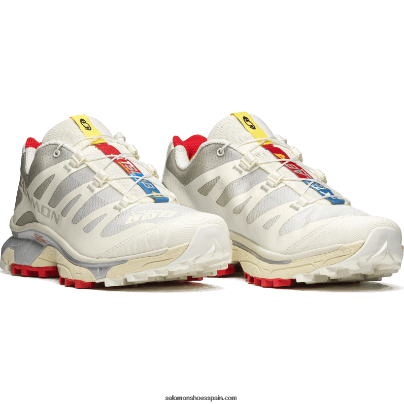 zapatos deportivos para hombres - xt-4 og Salomon 00B0PZ64 helado de vainilla/rojo fuego/blanco