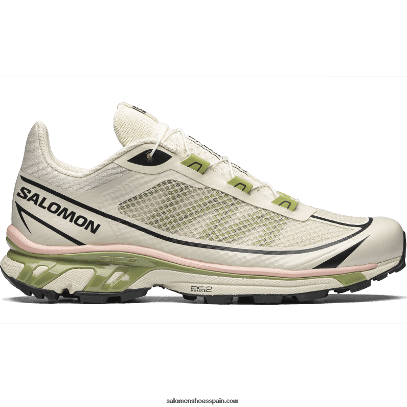 zapatos deportivos para hombres - xt-6 pies Salomon 00B0PZ90 día lluvioso/epsom/beige melocotón