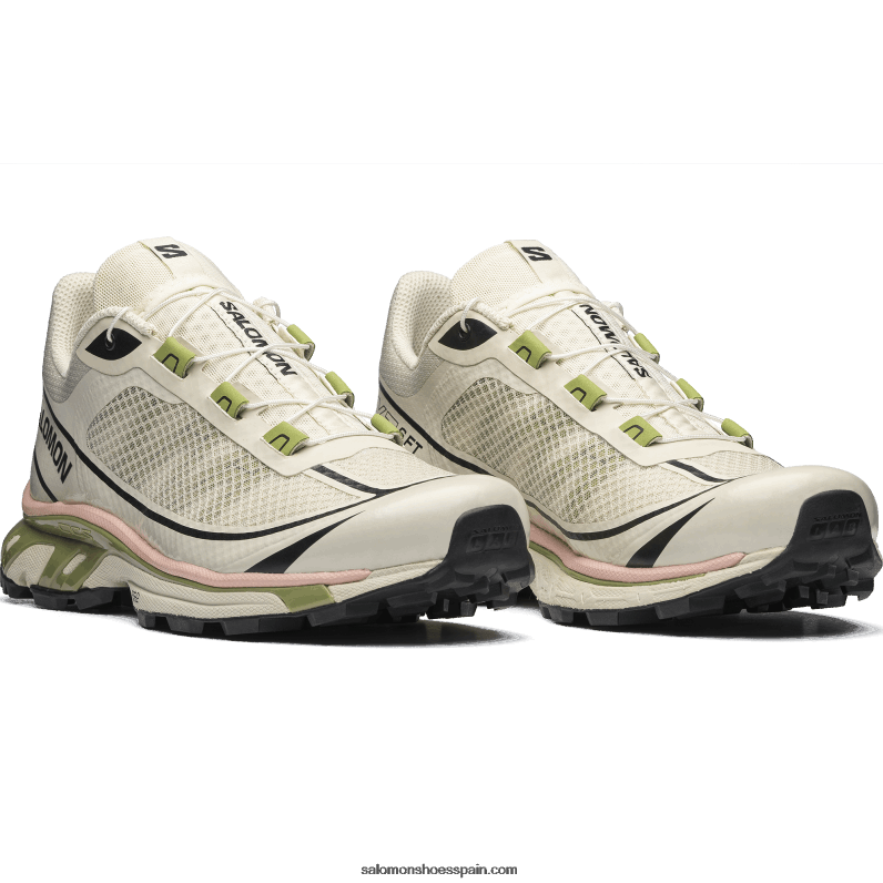 zapatos deportivos para hombres - xt-6 pies Salomon 00B0PZ90 día lluvioso/epsom/beige melocotón