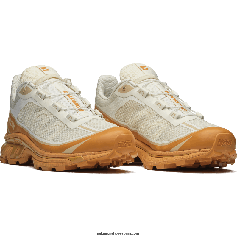 zapatos deportivos para hombres - xt-6 pies Salomon 00B0PZ91 helado de vainilla/piel de ante/avellana