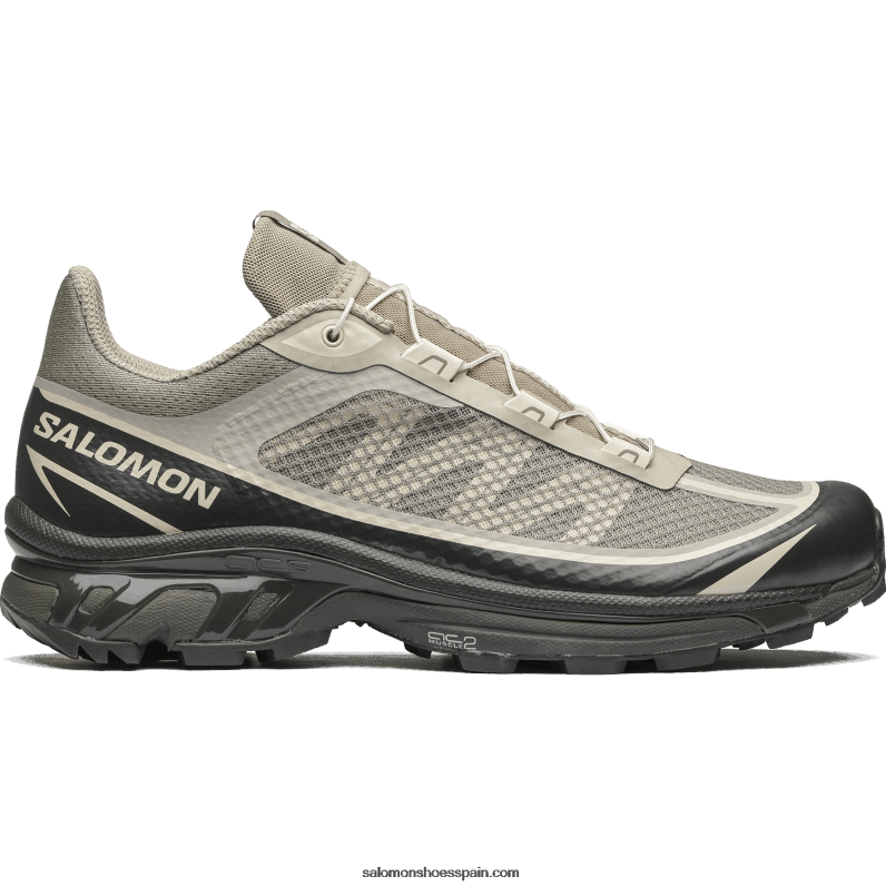 zapatos deportivos para hombres - xt-6 pies Salomon 00B0PZ92 vintage caqui/turba/vainilla hielo