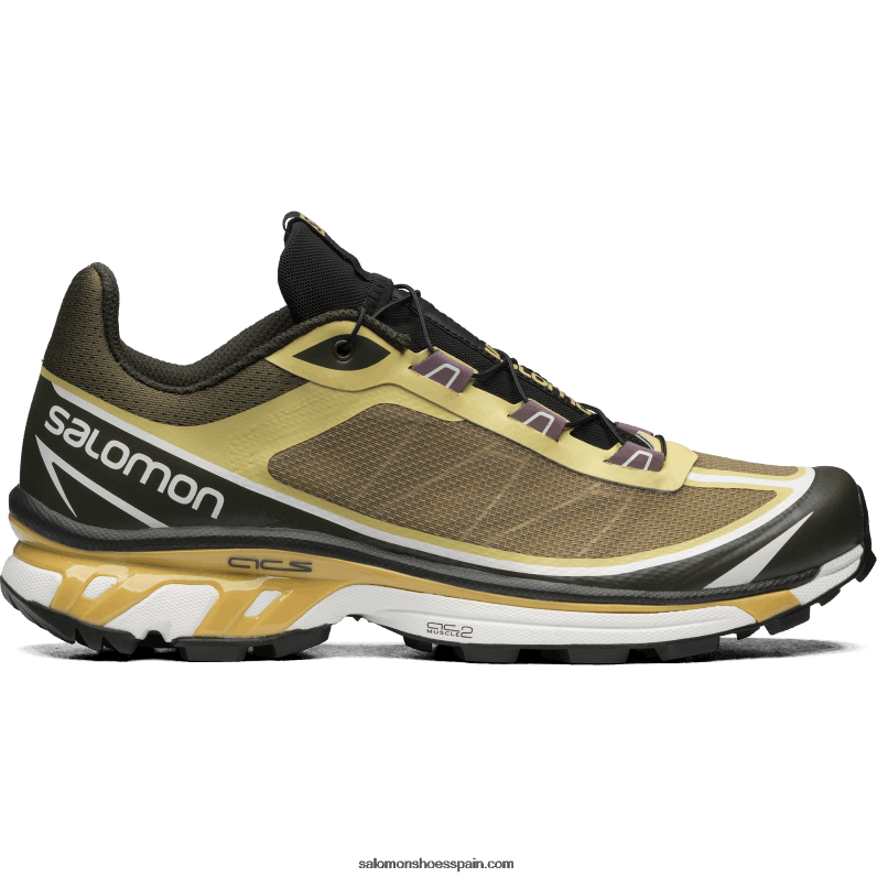 zapatos deportivos para hombres - xt-6 pies Salomon 00B0PZ93 algas/puerro verde/hoja de otoño