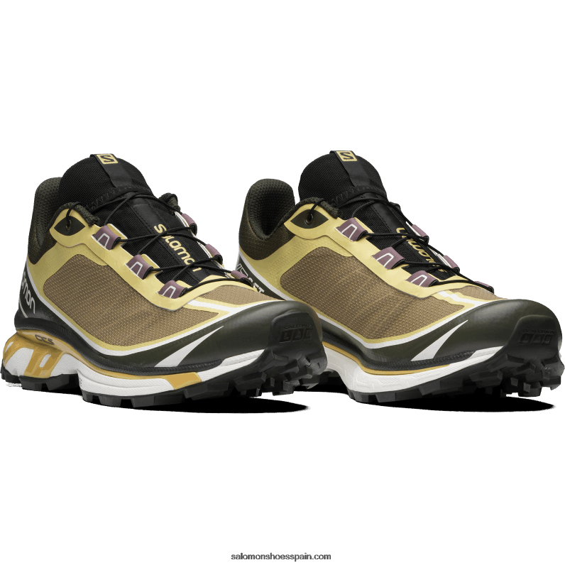 zapatos deportivos para hombres - xt-6 pies Salomon 00B0PZ93 algas/puerro verde/hoja de otoño