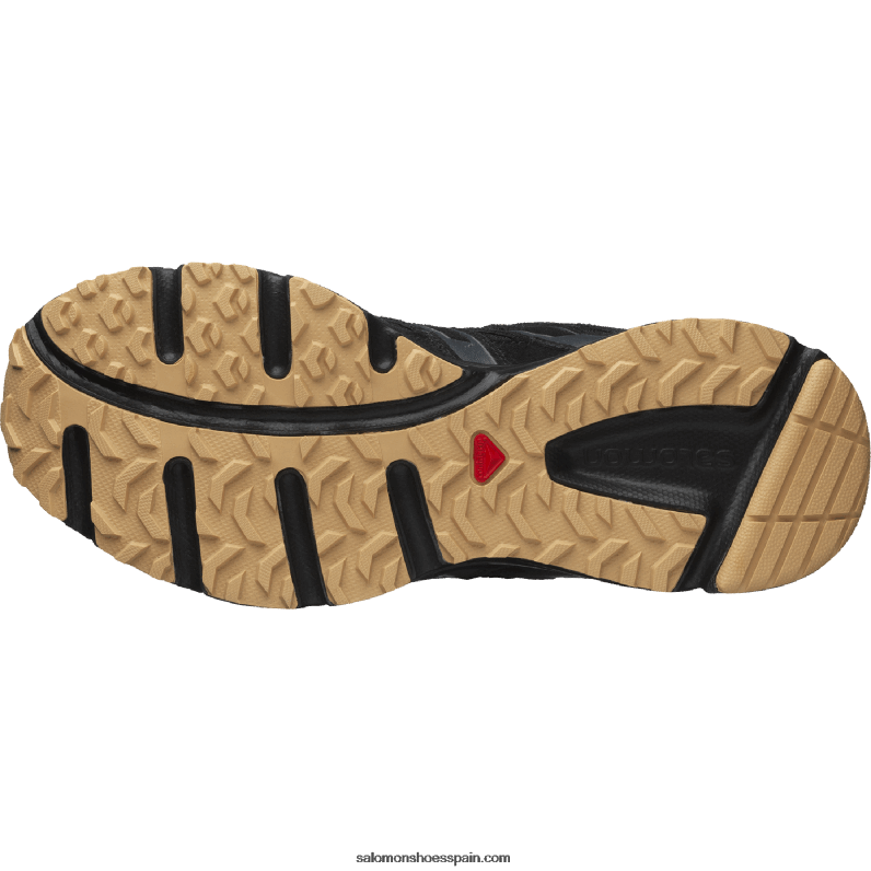 zapatos sportstyle para hombre - ante x-mission 4 Salomon 00B0PZ165 negro/ébano/goma3
