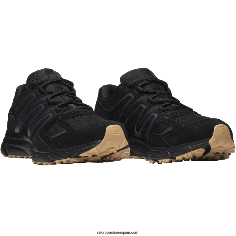 zapatos sportstyle para hombre - ante x-mission 4 Salomon 00B0PZ165 negro/ébano/goma3