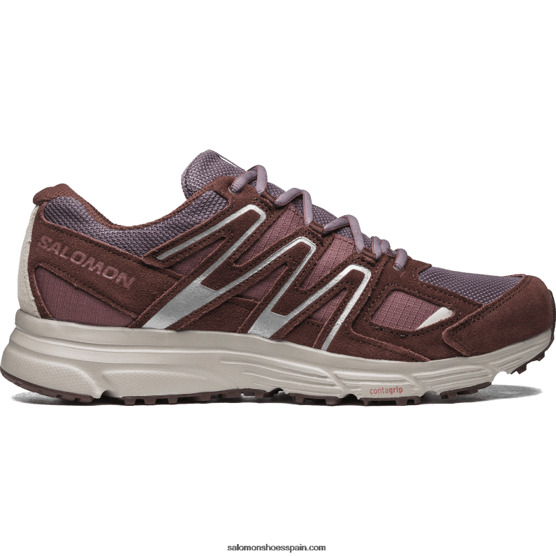zapatos sportstyle para hombre - ante x-mission 4 Salomon 00B0PZ166 paisaje lunar/jengibre silvestre/chocolate amargo ltr
