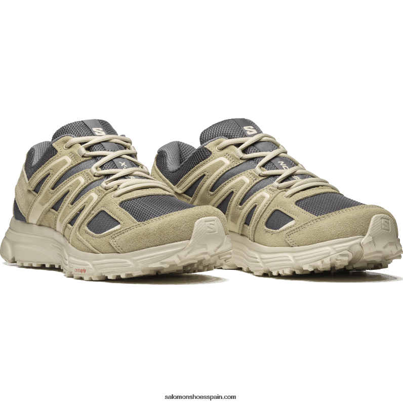 zapatos sportstyle para hombre - ante x-mission 4 Salomon 00B0PZ167 estaño/gris musgo/polilla