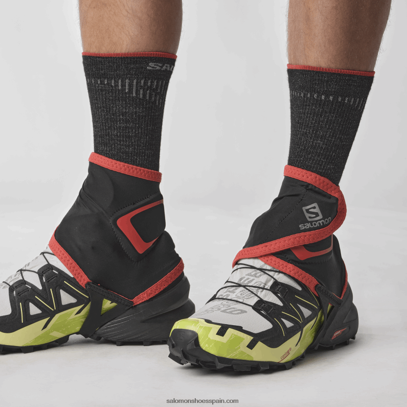 accesorios de mujer - polainas de trail altas Salomon 00B0PZ792 negro