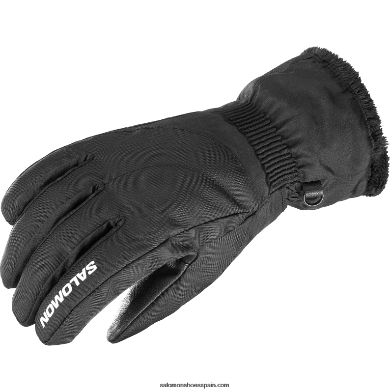 guantes de mujer - force gore-tex Salomon 00B0PZ993 profundo negro