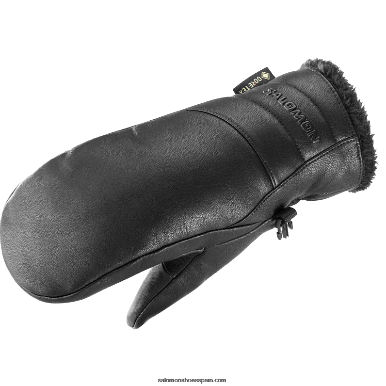 guantes de mujer - gore-tex nativo Salomon 00B0PZ986 profundo negro