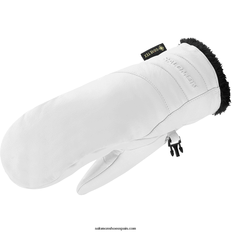 guantes de mujer - gore-tex nativo Salomon 00B0PZ987 blanco