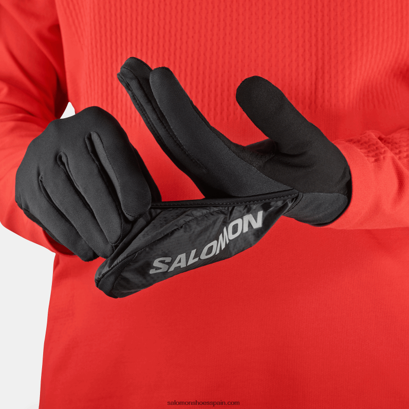 guantes de mujer - invierno de ala rápida Salomon 00B0PZ990 profundo negro