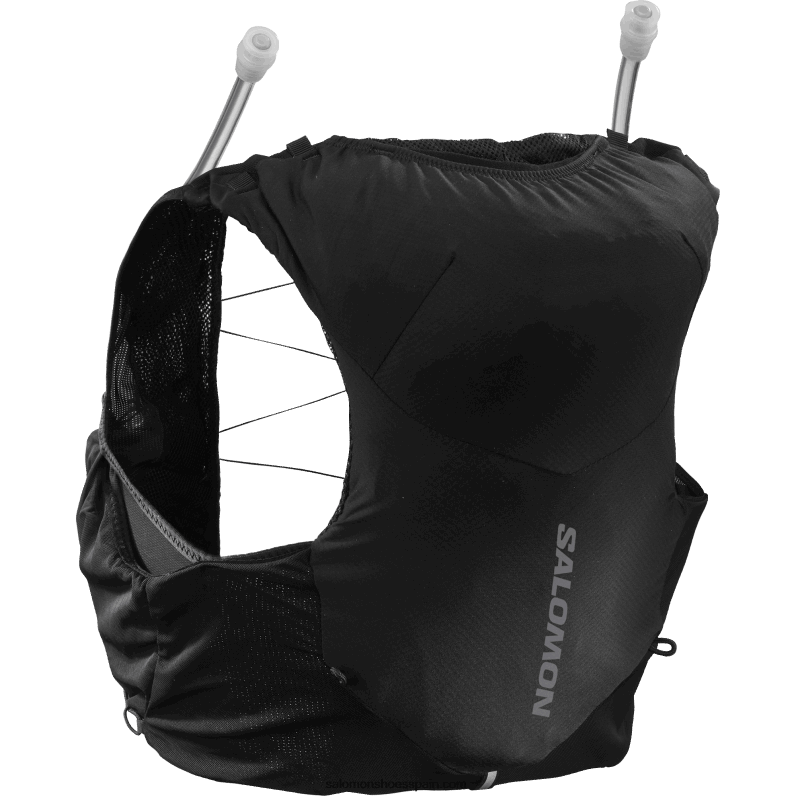 chaleco de running mujer con petacas incluidas - adv skin 5 Salomon 00B0PZ972 negro/ébano