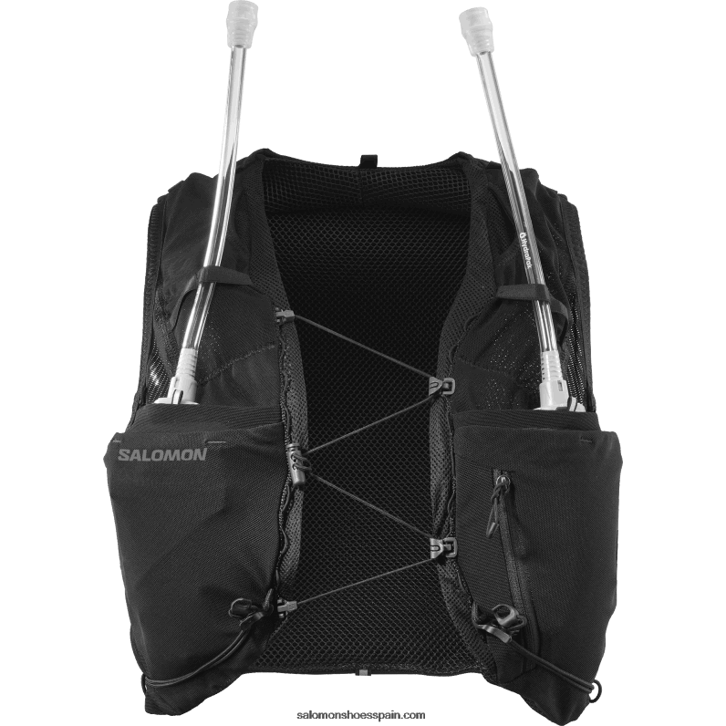 chaleco de running mujer con petacas incluidas - adv skin 5 Salomon 00B0PZ972 negro/ébano