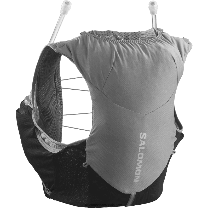 chaleco de running mujer con petacas incluidas - adv skin 5 Salomon 00B0PZ973 sombra tranquila/negro