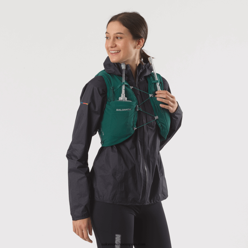 chaleco de running mujer con petacas incluidas - adv skin 5 Salomon 00B0PZ974 Pacífico