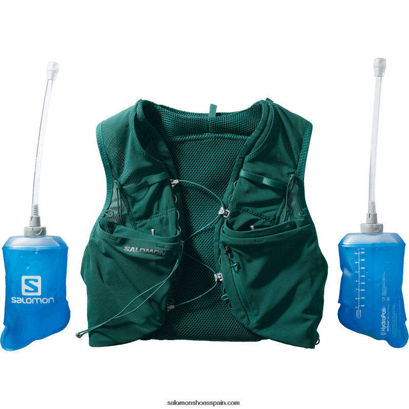 chaleco de running mujer con petacas incluidas - adv skin 5 Salomon 00B0PZ974 Pacífico