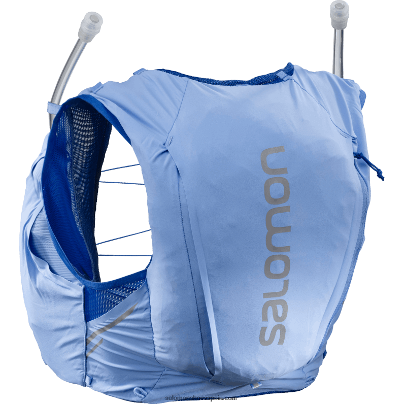chaleco de running para mujer con petacas incluidas - sense pro 10 Salomon 00B0PZ978 provence/ébano/azul marino