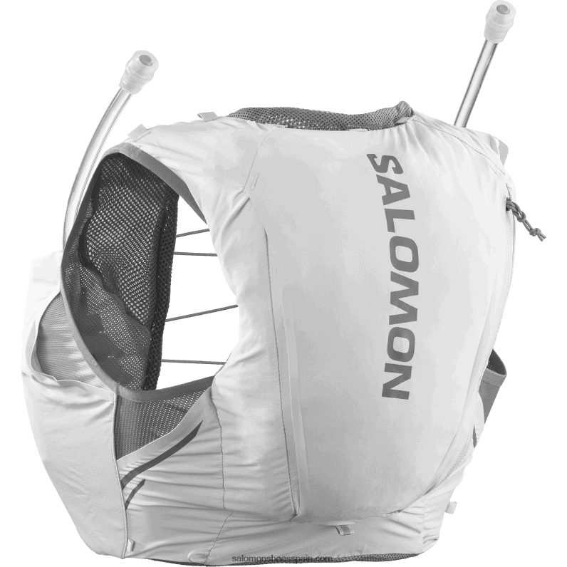 chaleco de running para mujer con petacas incluidas - sense pro 10 Salomon 00B0PZ980 hongo ostra/tono silencioso translúcido