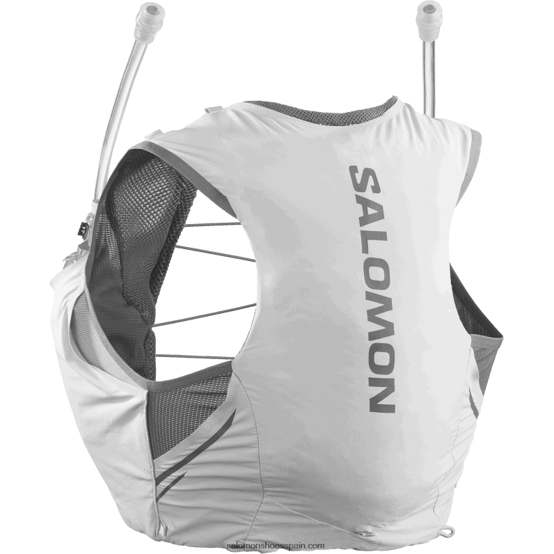chaleco de running para mujer con petacas incluidas - sense pro 5 Salomon 00B0PZ977 hongo ostra/tono silencioso translúcido