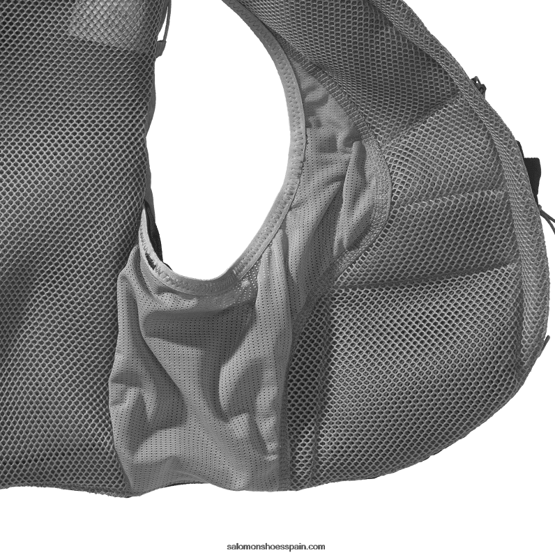 chaleco running mujer con petacas incluidas - adv skin 12 Salomon 00B0PZ968 sombra tranquila/negro