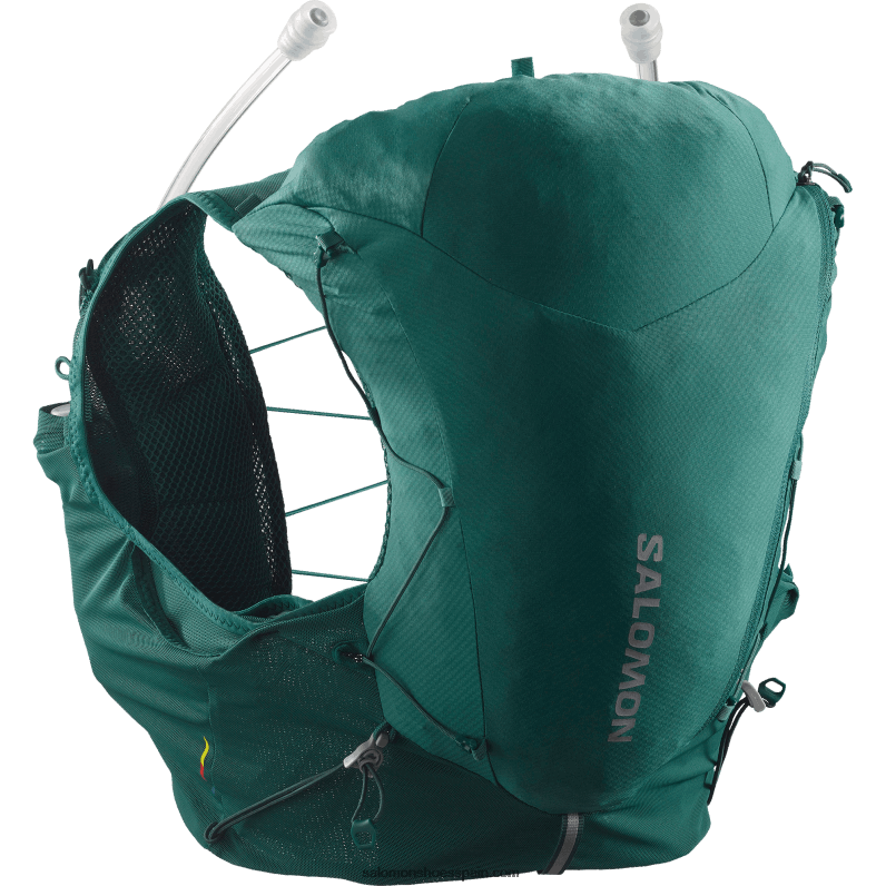 chaleco running mujer con petacas incluidas - adv skin 12 Salomon 00B0PZ969 Pacífico