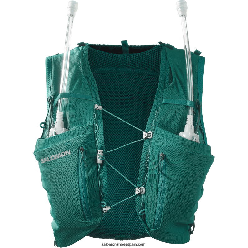 chaleco running mujer con petacas incluidas - adv skin 12 Salomon 00B0PZ969 Pacífico