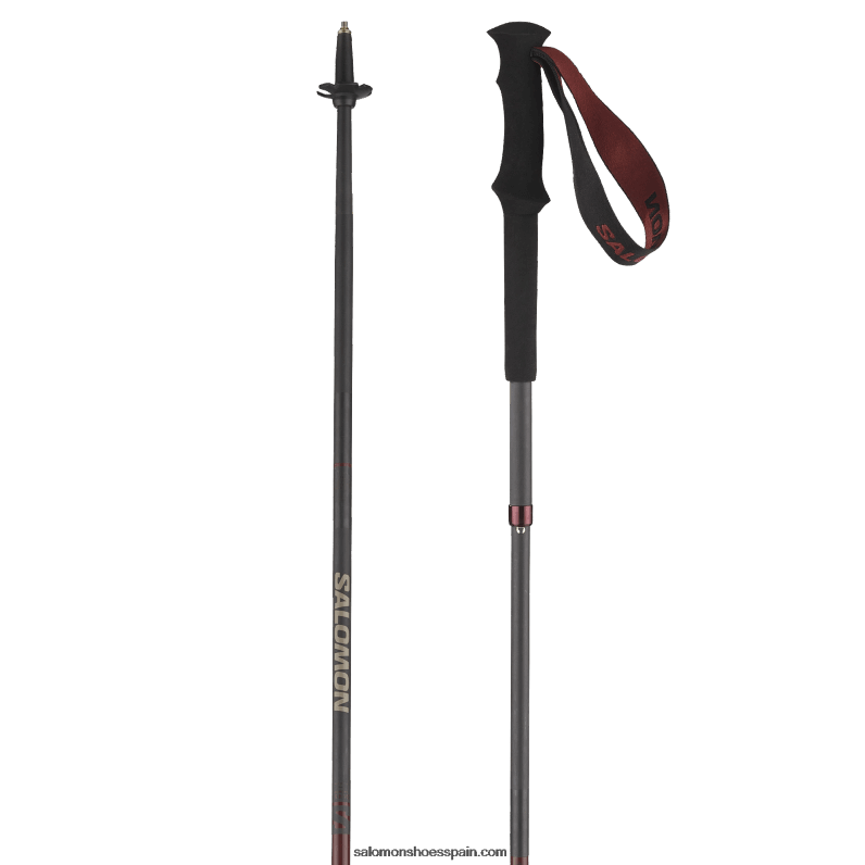 bastones 4 estaciones mujer - quest carbon foldable Salomon 00B0PZ994 rubia