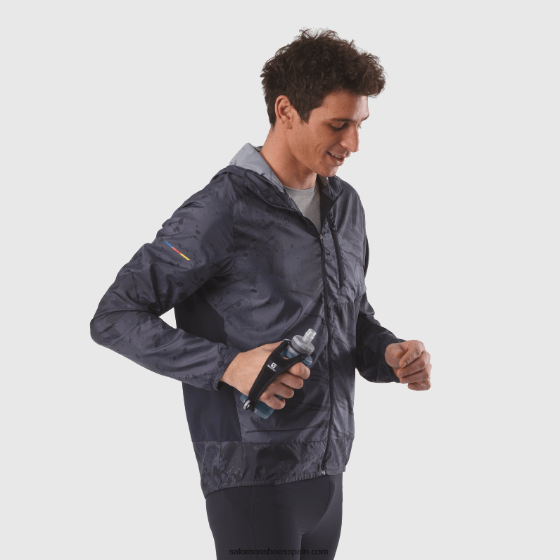 portátil de mujer con petaca incluida - active Salomon 00B0PZ984 negro/gris pizarra
